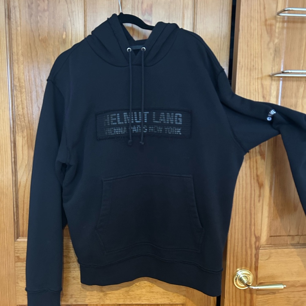 Helmut Lang Black Men's Sweatshirt
